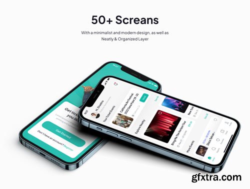 Ticketin - Event Ticket Booking App UI Kit Ui8.net