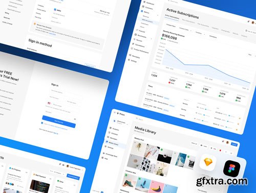 Prism Dashboard UI Kit Ui8.net