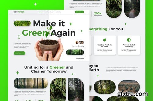 EperGreen - Go Green Landing Page C3TUKGB