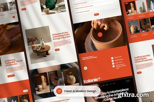 Kolonie - Ceramic Studio Website HF3Z3XN