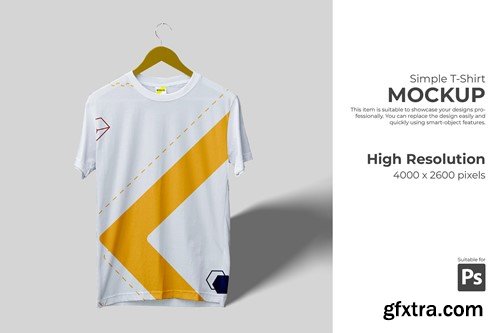 PSD T-Shirt Mockup MMLU2SR