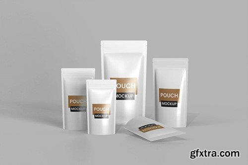 Pouch Packaging Mockup T2KR9LY