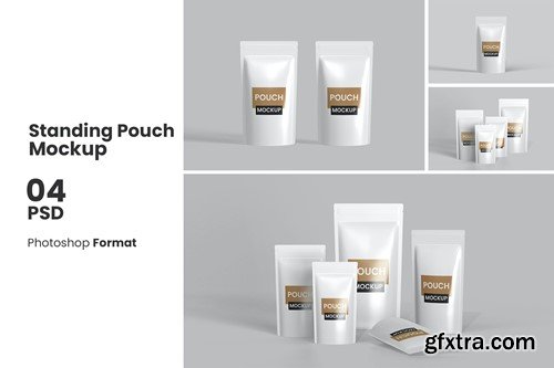 Pouch Packaging Mockup T2KR9LY