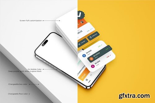 App Mobile Screen Mockup 6A29B7S