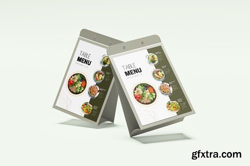 Table Menu Mockups 5DSGCFH