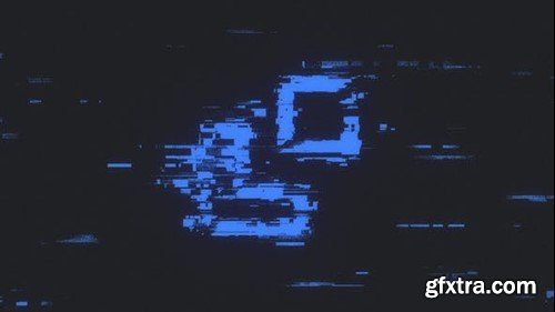 Videohive Dark Glitch Logo Reveal 46161907