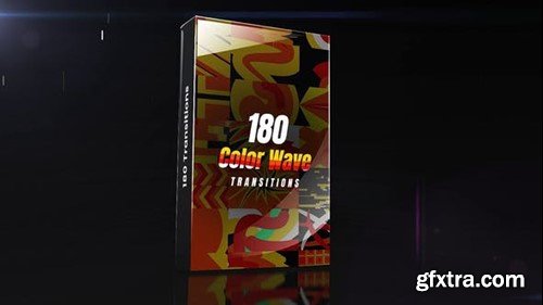 Videohive Color Wave Transitions 46132817