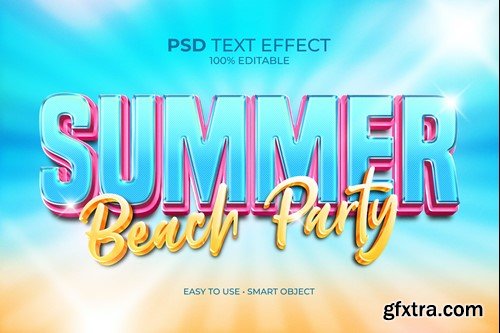 Summer Beach Party Text Effect ML9K5N8