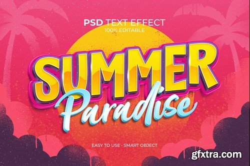 Summer Paradise Text Effect NKNPAF8