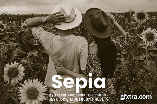 Sepia - Desktop and Mobile Presets 44W464Y