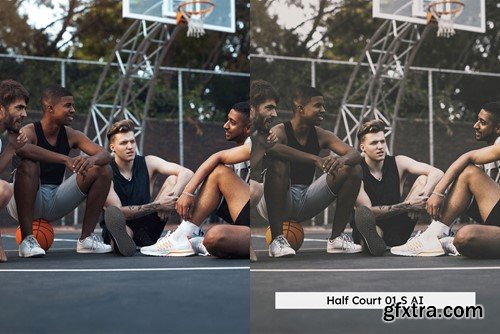 20 Basketball Lightorom Presets and LUTs 5QLXHRX