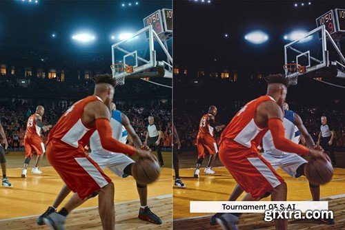 20 Basketball Lightorom Presets and LUTs 5QLXHRX