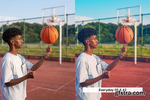 20 Basketball Lightorom Presets and LUTs 5QLXHRX