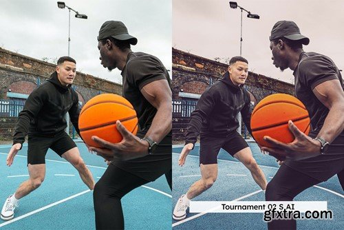 20 Basketball Lightorom Presets and LUTs 5QLXHRX