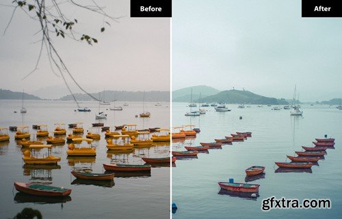 6 Summer vibes Lightroom and Photoshop Presets U5T6PWM