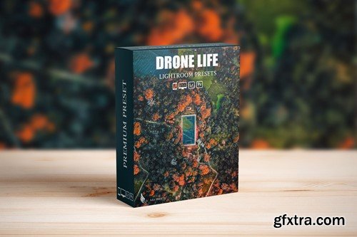 Cinematic DJI Aerial Drone Lightroom Presets T2286ZF