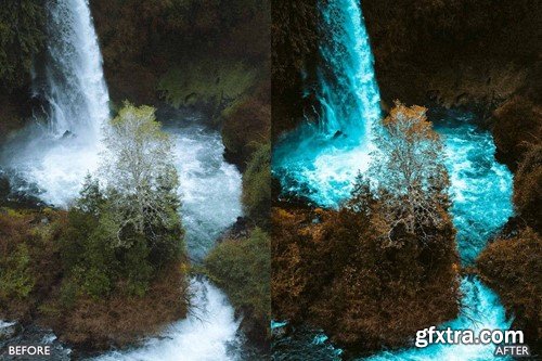 Cinematic DJI Aerial Drone Lightroom Presets T2286ZF