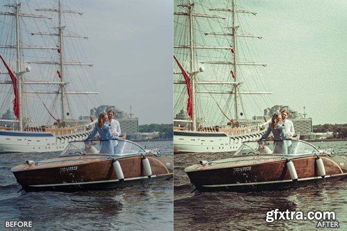 Retro Vintage Old Look Lightroom Presets KDZTS9P