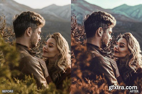 Spring Brown Tone Lightroom Presets 85G2XUZ