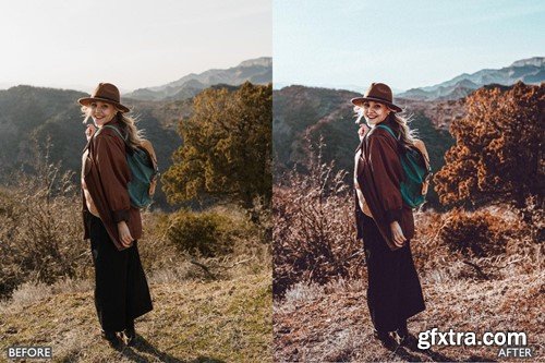 Spring Brown Tone Lightroom Presets 85G2XUZ