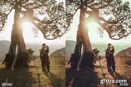 Spring Brown Tone Lightroom Presets 85G2XUZ