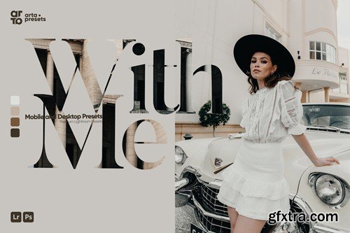 ARTA - With Me Presets for Lightroom UPBT4DY