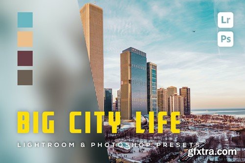 6 Big City Life Lightroom and Photoshop Presets 7GJ2CBE