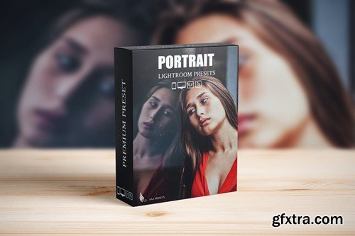 Portrait Lightroom Presets for mobile and desktop WR3SR3F