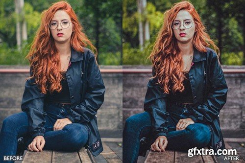 Portrait Lightroom Presets for mobile and desktop WR3SR3F