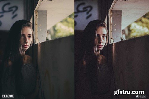 Portrait Lightroom Presets for mobile and desktop WR3SR3F