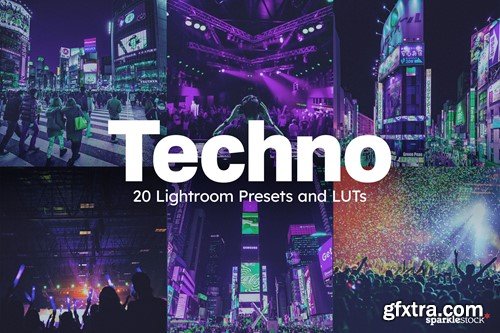 20 Techno Lightroom Presets and LUTs YTZHXJ3