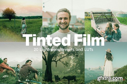 20 Tinted Film Lightroom Presets and LUTs QBK7YVT