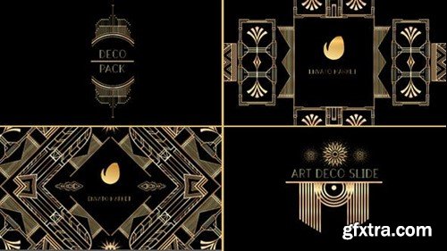 Videohive Art Deco Element Pack 20936627