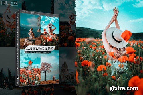 Landscape Lightroom presets And Photoshop Actions U32NF8T