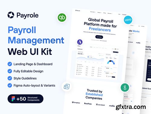 Payrole - Payroll Management Web UI Kit Ui8.net