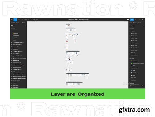 RAWNATION Mobile App Ui Kit Design Ui8.net