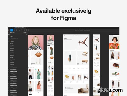 Nayzak Figma E-Commerce Builder Ui8.net