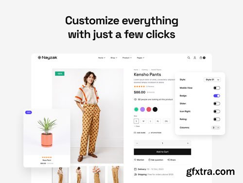 Nayzak Figma E-Commerce Builder Ui8.net