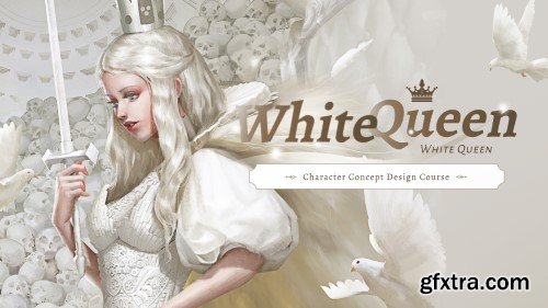 Wingfox – White Queen - Character Concept Design Course