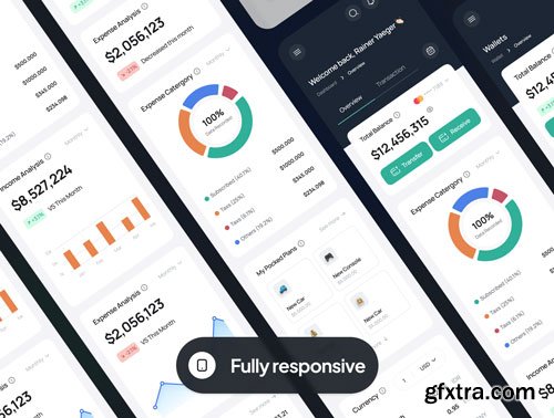 Finlab: Coded finance dashboard Ui8.net