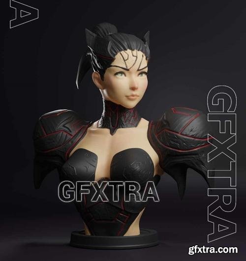 Miyo Studio - Cygirl &ndash; 3D Print Model