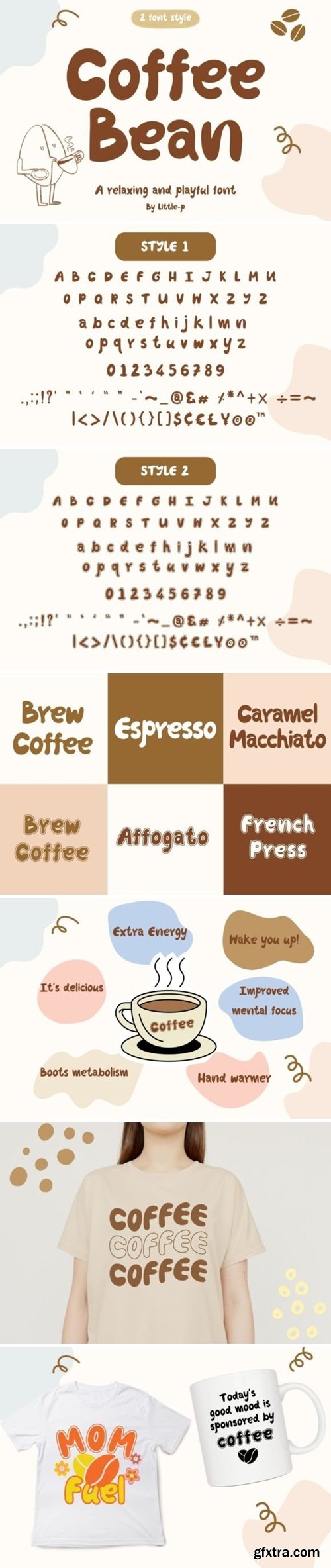 Coffee Bean Font