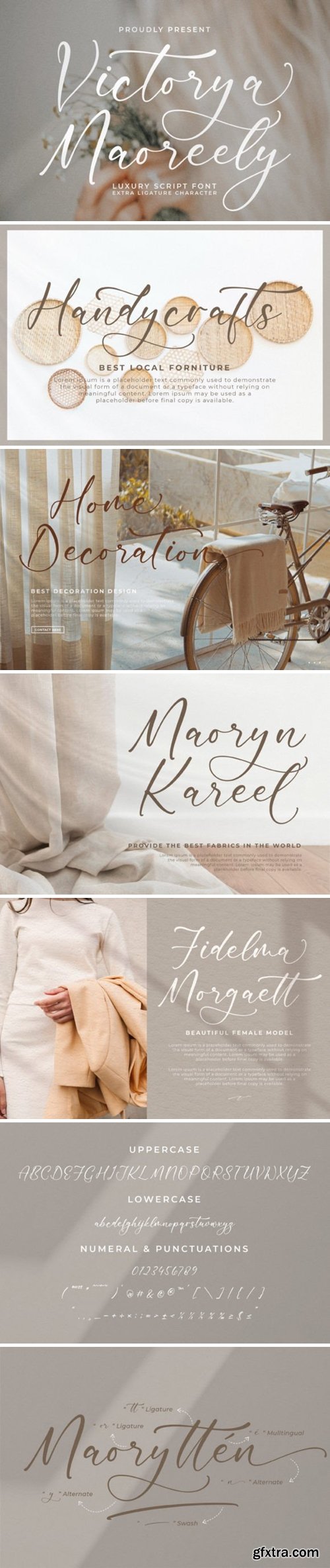 Victorya Maoreely Font