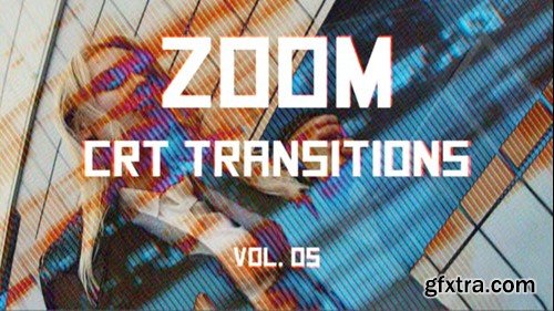 Videohive CRT Zoom Transitions Vol. 05 46176059