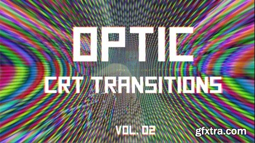 Videohive CRT Optic Transitions Vol. 02 46175964