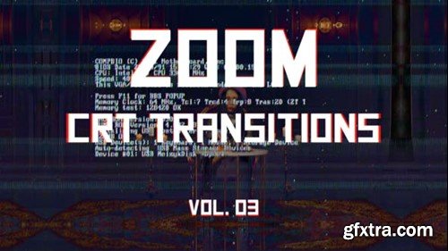 Videohive CRT Zoom Transitions Vol. 03 46176043