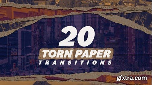 Videohive Paper Transitions 46175122