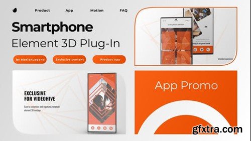 Videohive Phone Element 3D Promo 46207391