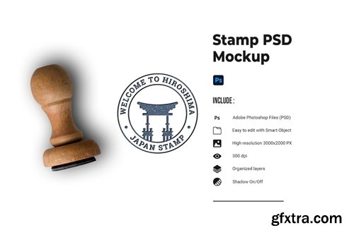 Stamp Mockup 9TWN33B