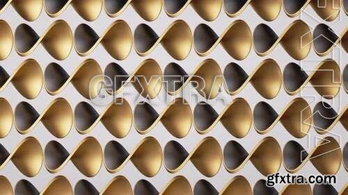 Black And Golden Pattern Loop 1557169